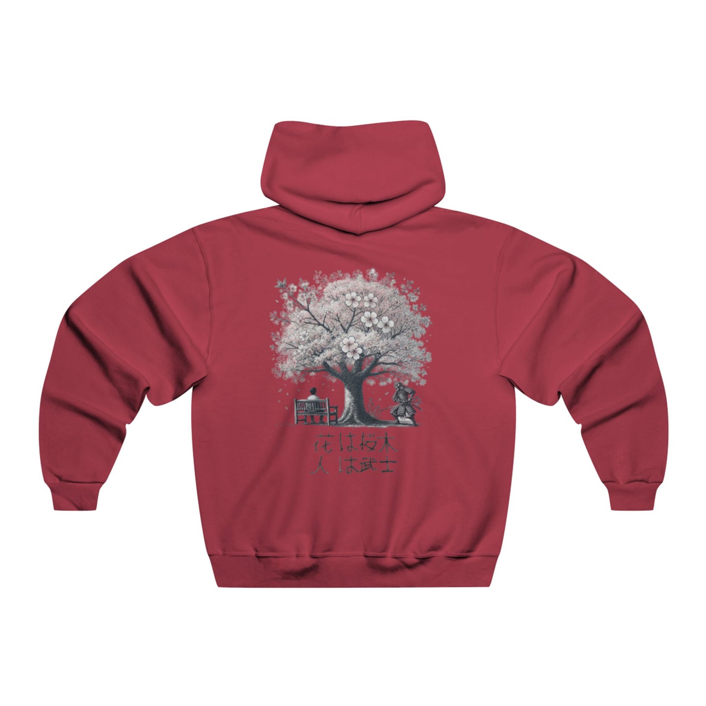 Under The Cherry Blossom Mens Hoodie