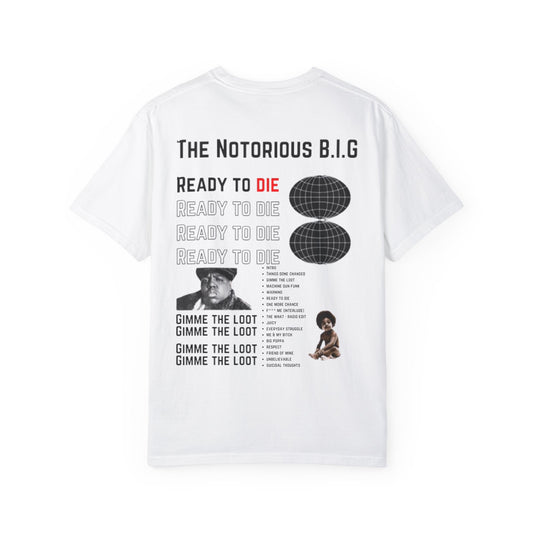 Ready To Die Biggie Smalls Album T-shirt