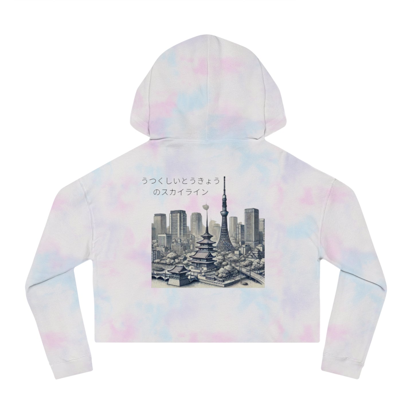 Skyline of Japan Cropped Women's Jumper