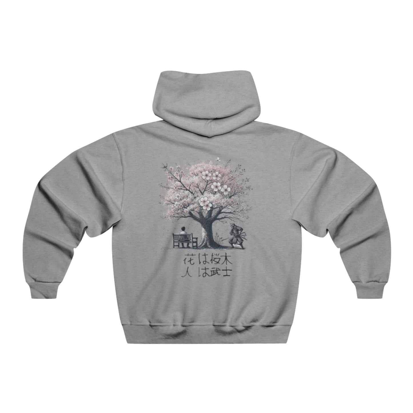 Under The Cherry Blossom Mens Hoodie