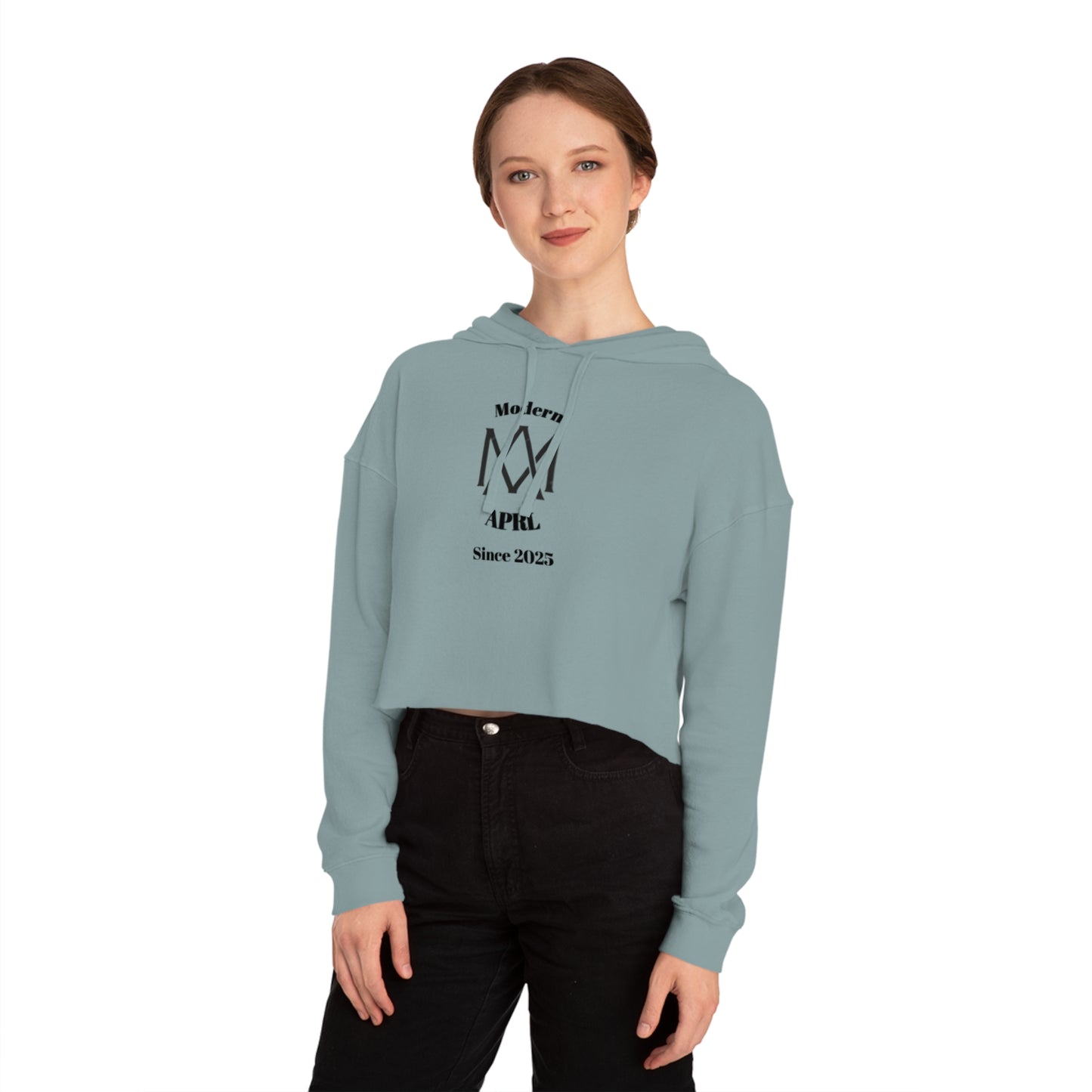 Flow Waves Cropped Women's Jumper
