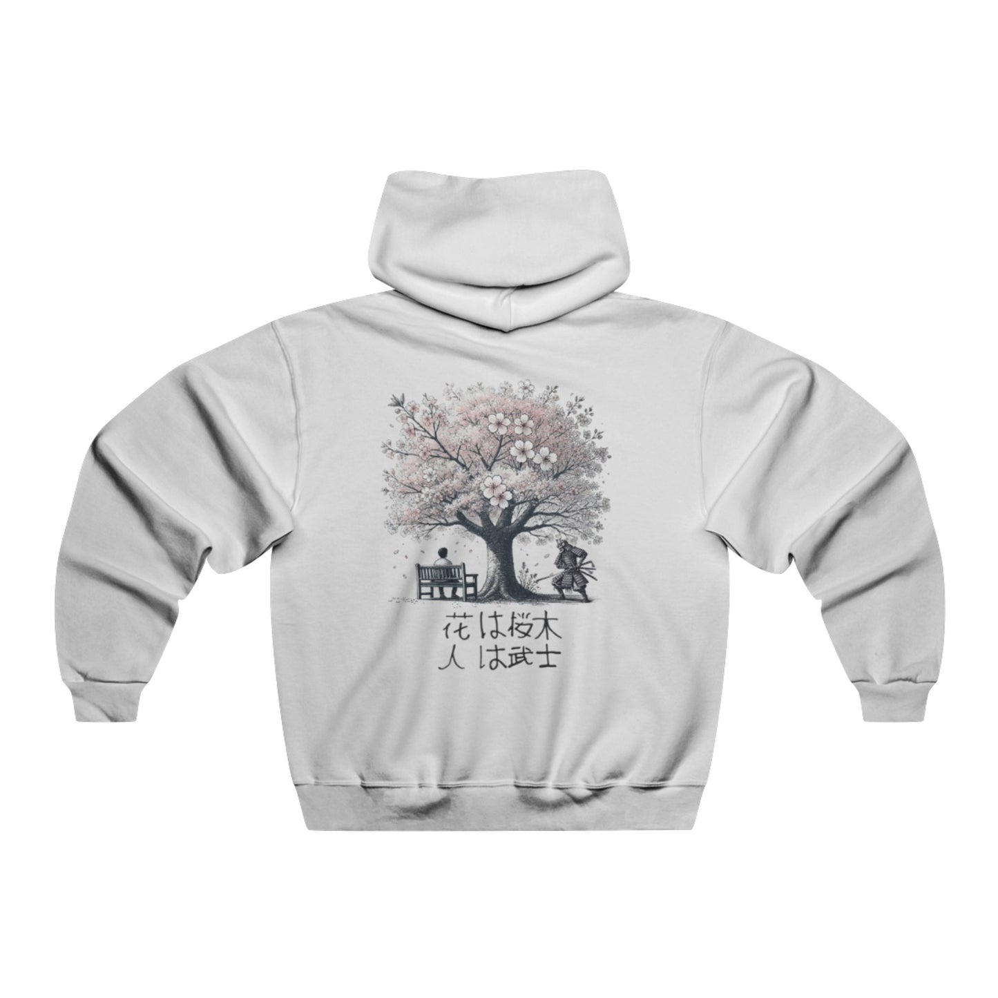 Under The Cherry Blossom Mens Hoodie