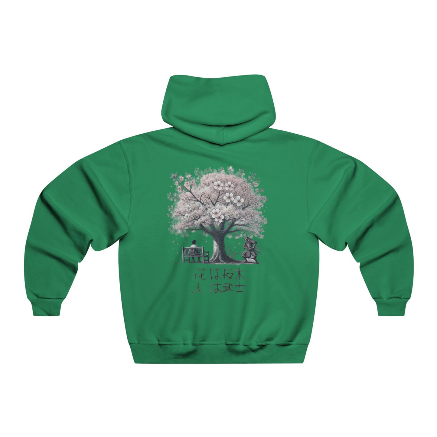 Under The Cherry Blossom Mens Hoodie