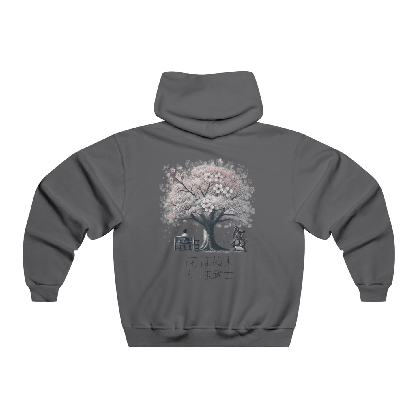 Under The Cherry Blossom Mens Hoodie